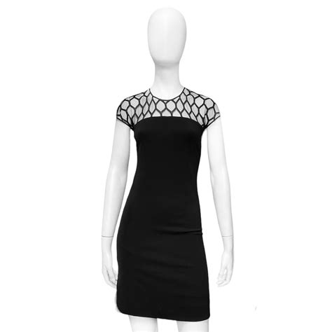 gucci white lace dress|gucci little black dress.